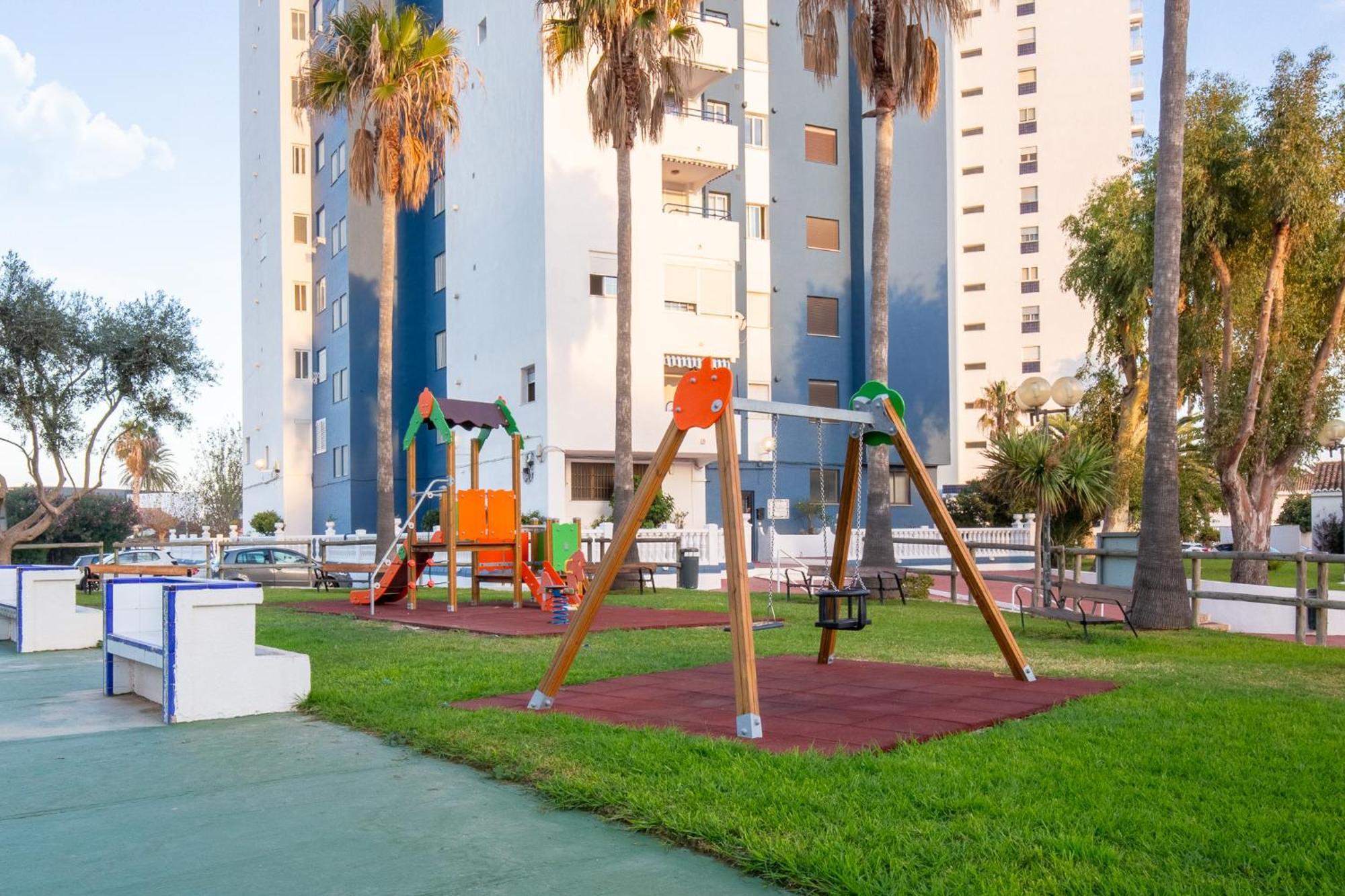 Apartamento En Complejo Residencial Con Piscina Y Garaje A 100M Del Mar Las Canteras  Extérieur photo